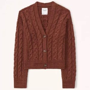 Abercrombie Cable Knit Cardigan